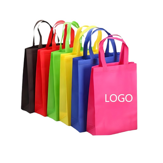 Reusable Non Woven Shopping Tote Bag, Blank Eco Friendly Custom Logo Promotional Gift Hand Bag
