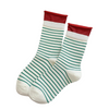 Wholesale Custom Women Fashion Stripe Socks – Comfortable Cotton Blend for Sports
