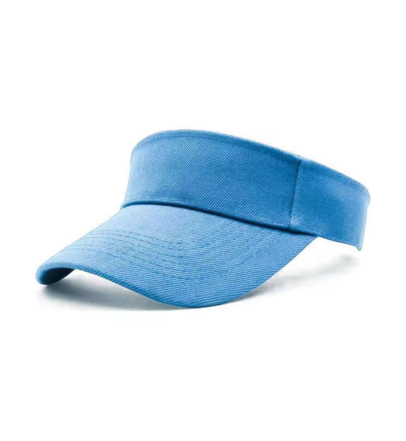 Wholesale Unisex Cotton Sun Visor Hats – 100% Cotton Plain Sport Visors for Business & Promotion