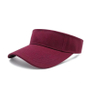 Breathable Laser-Cut Mesh Visor – Customizable Cotton Sun Protection Hat