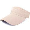 Wholesale Custom Breathable Adjustable Sun Visors for Running & Golf