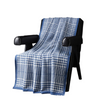 Wholesale Custom Polyester Soft Jacquard Knit Throw Blanket 