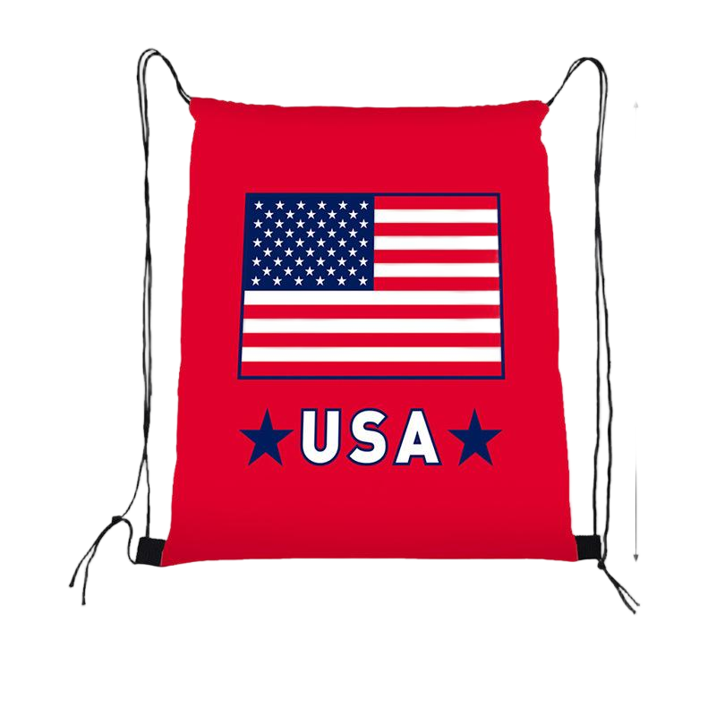 Custom Germany Flag Drawstring Backpack Bag - Wholesale Sports & Travel Gym Sack