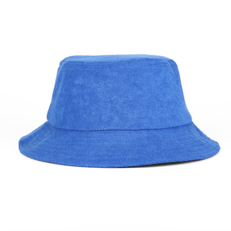 Classic Solid Color Cotton Bucket Hat - Wholesale Bulk for Streetwear & Beachwear