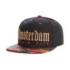 Wholesale Custom Retro Men Cotton Snapback Cap - Embroidered Flat Bill Baseball Hat