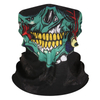 Custom Polyester Skull Print Seamless Bandana for Outdoor Activities
