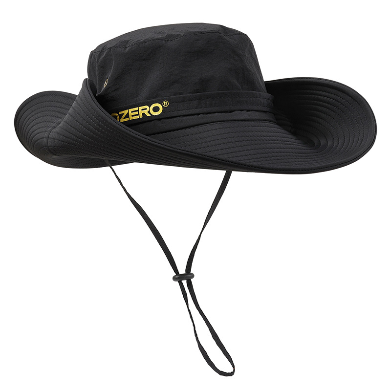 Lightweight Foldable Sun Bucket Hat with Adjustable Chin Strap
