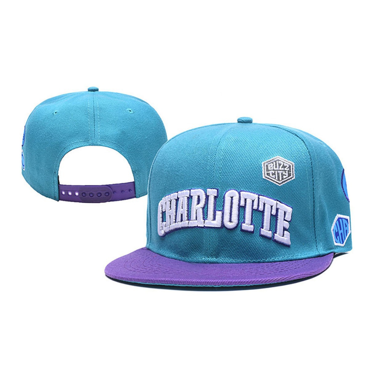 Custom Embroidered Logo Snapback Hat - Wholesale Flat Brim Baseball Cap