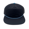 Wholesale Custom Logo Nylon Flat Brim Rope Hat Blank Quick-Dry Sports Baseball Cap 