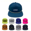 Wholesale Custom Logo Nylon Flat Brim Rope Hat Blank Quick-Dry Sports Baseball Cap 
