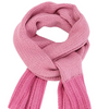 Men Women Nordic Pattern Knitted Scarf, Cozy Navy Red Winter Neck Scarf