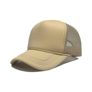 Custom Embroidered Foam Trucker Cap - High Quality Mesh Back Hat 