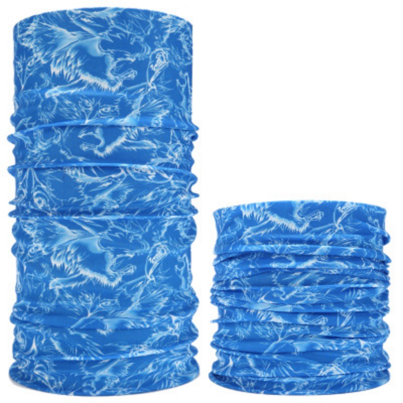 Breathable Seamless Bandana with Colorful LOVE & Heart Pattern for Men & Women