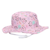 Wholesale Fashion Pink Print Kids Bucket Hat with Chin Strap