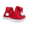 Custom Santa Hats Wholesale Personalized Logo Non‑Woven Christmas Santa Hat for Party Decoration