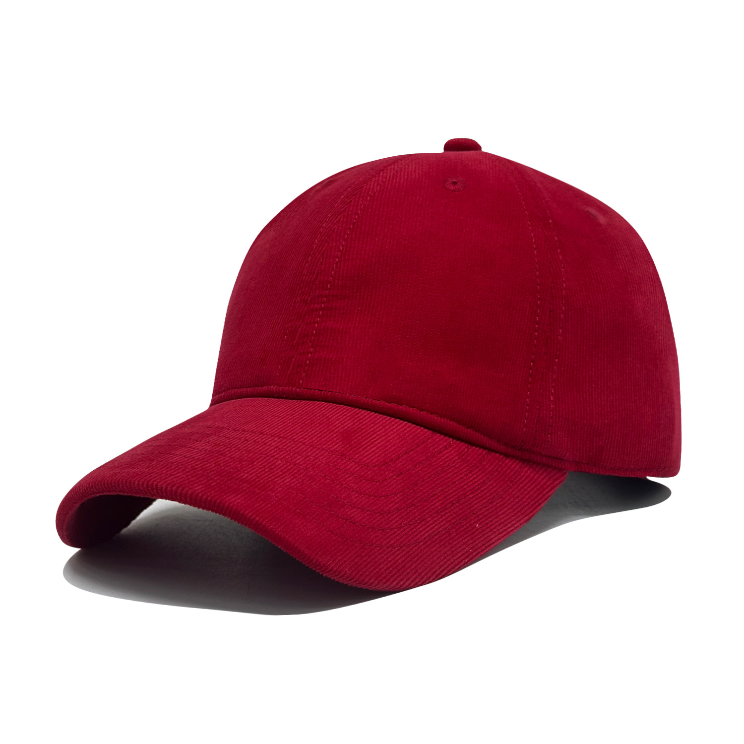 Custom Corduroy Baseball Cap Wholesale Unstructured Soft Cord Dad Hat