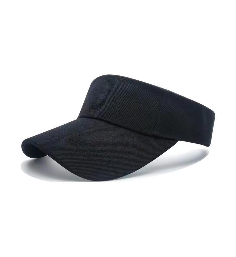 Breathable Laser-Cut Mesh Visor – Customizable Cotton Sun Protection Hat