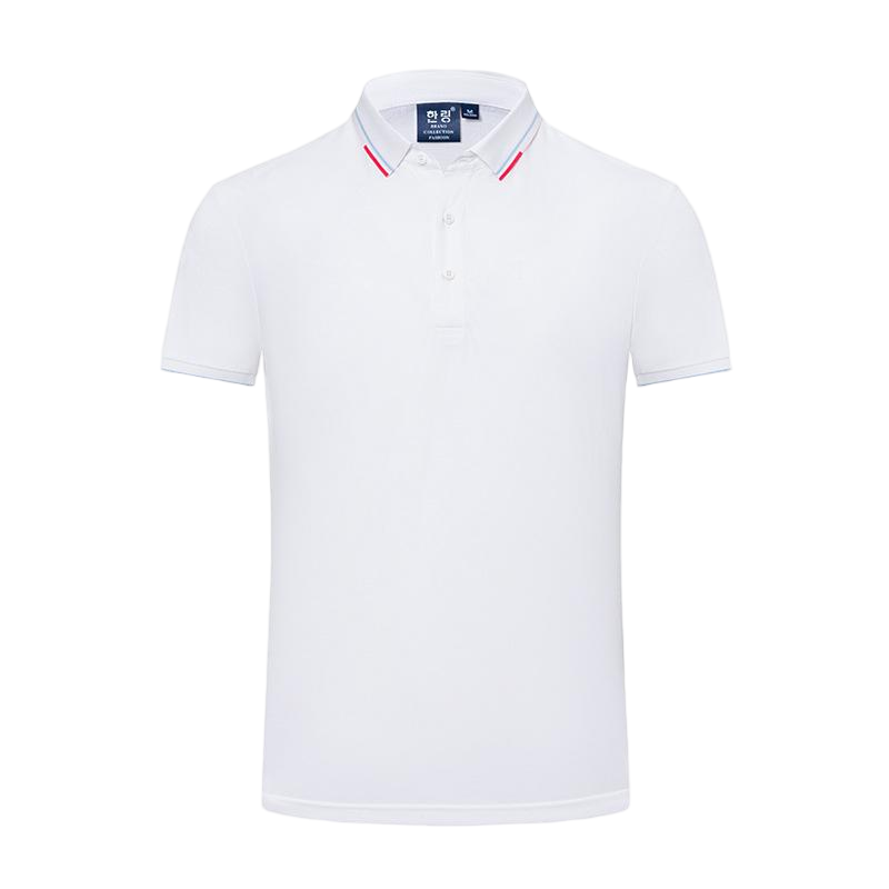 Custom Embroidered Men's Polo Shirt – Short Sleeve Business Casual Polo for Wholesale Bulk Orders