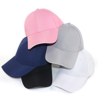 Unisex Solid Color Ottoman 6-Panel Adjustable Baseball Caps – Wholesale In-Stock Supply