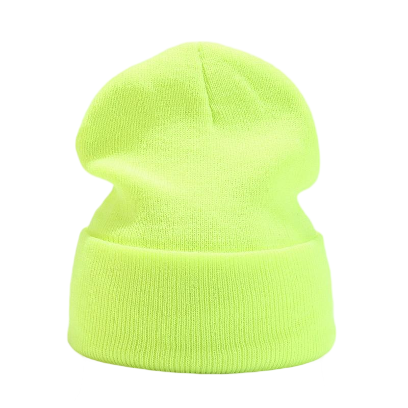 Custom Logo Knit Beanie Solid Red Cuffed Winter Warm Acrylic Skull Cap For Men Women