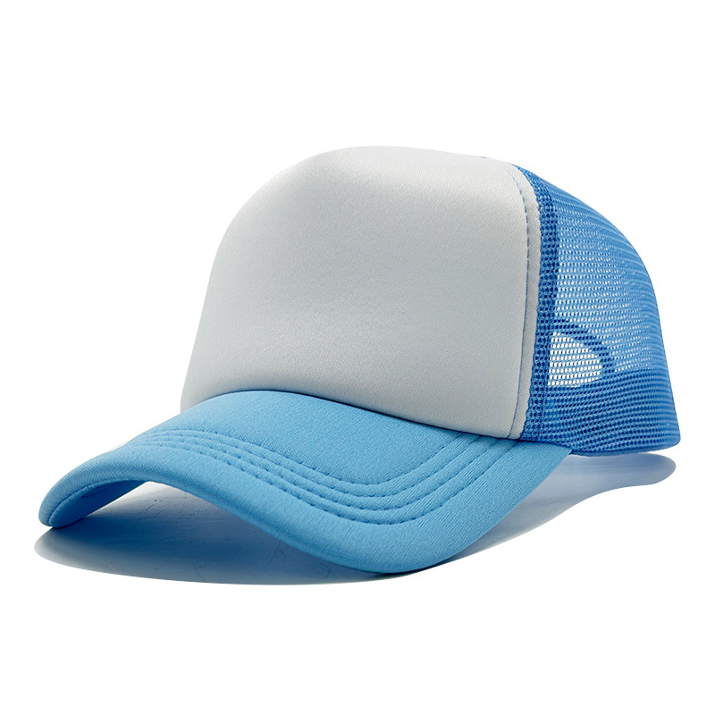 Men Classic Polyester Foam 5-Panel Trucker Hats - Wholesale Mesh Baseball Caps