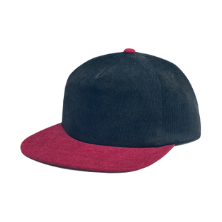 Bulk Custom Corduroy Snapback Hats – Flat Brim Baseball Caps