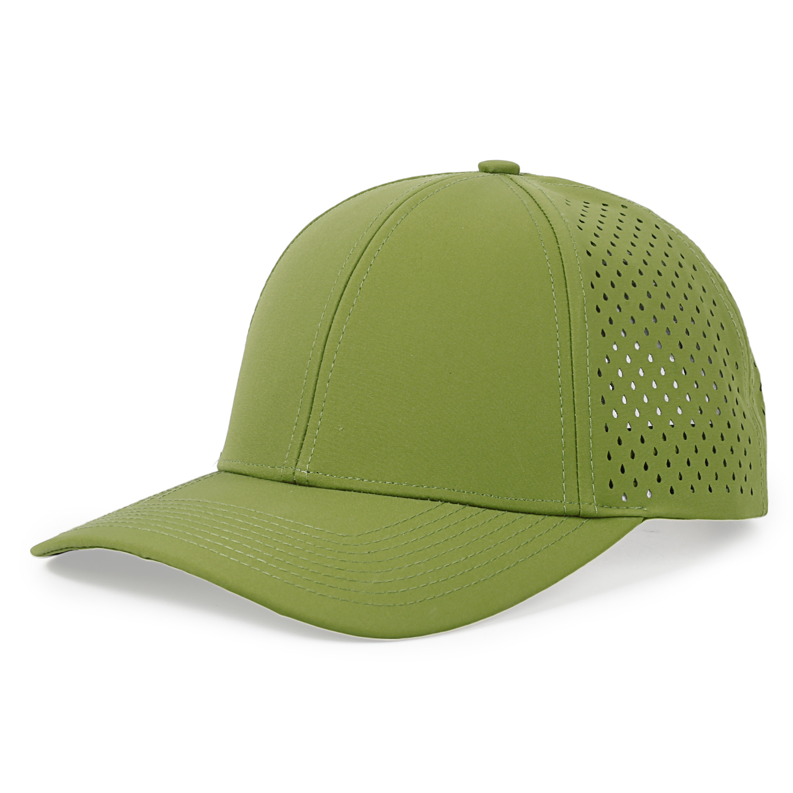 Breathable Laser Perforated Sport Cap Athletic Sun Hat for Outdoor Activities