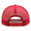 Wholesale Custom Embroidered Red Mesh Trucker Cap - Men Sports Headwear