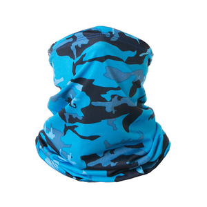 Lightweight Camouflage Face Cover Multifunctional Camo Neck Warmer for Cycling & Running