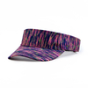 Breathable Striped Visor Cap – Quick-Dry Athletic Headwear