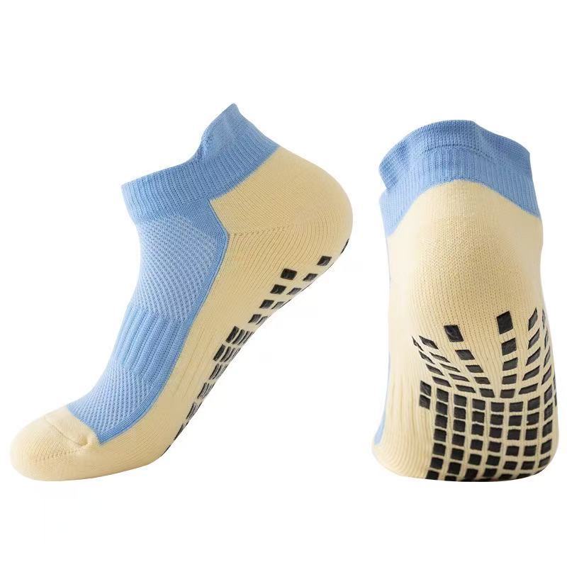 Lightweight Breathable Non-Slip Ankle Trampoline Socks for Pilates & Yoga