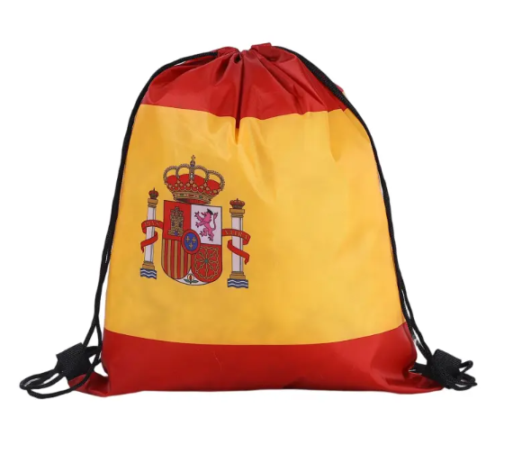 Union Jack UK Flag Print Drawstring Backpack