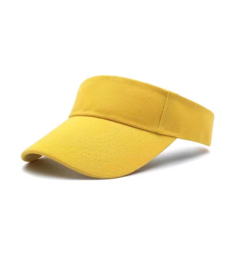Wholesale Unisex Cotton Sun Visor Hats – 100% Cotton Plain Sport Visors for Business & Promotion