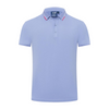 Custom Embroidered Men's Polo Shirt – Short Sleeve Business Casual Polo for Wholesale Bulk Orders