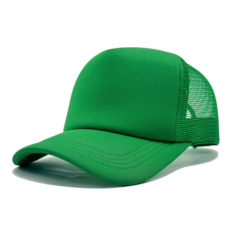 Men Classic Polyester Foam 5-Panel Trucker Hats - Wholesale Mesh Baseball Caps