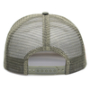 Olive Green Mesh Back Trucker Hat Custom Patch Logo Cap