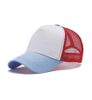 Classic Men Breathable Adjustable Snapback Trucker Hat with Color Block Design