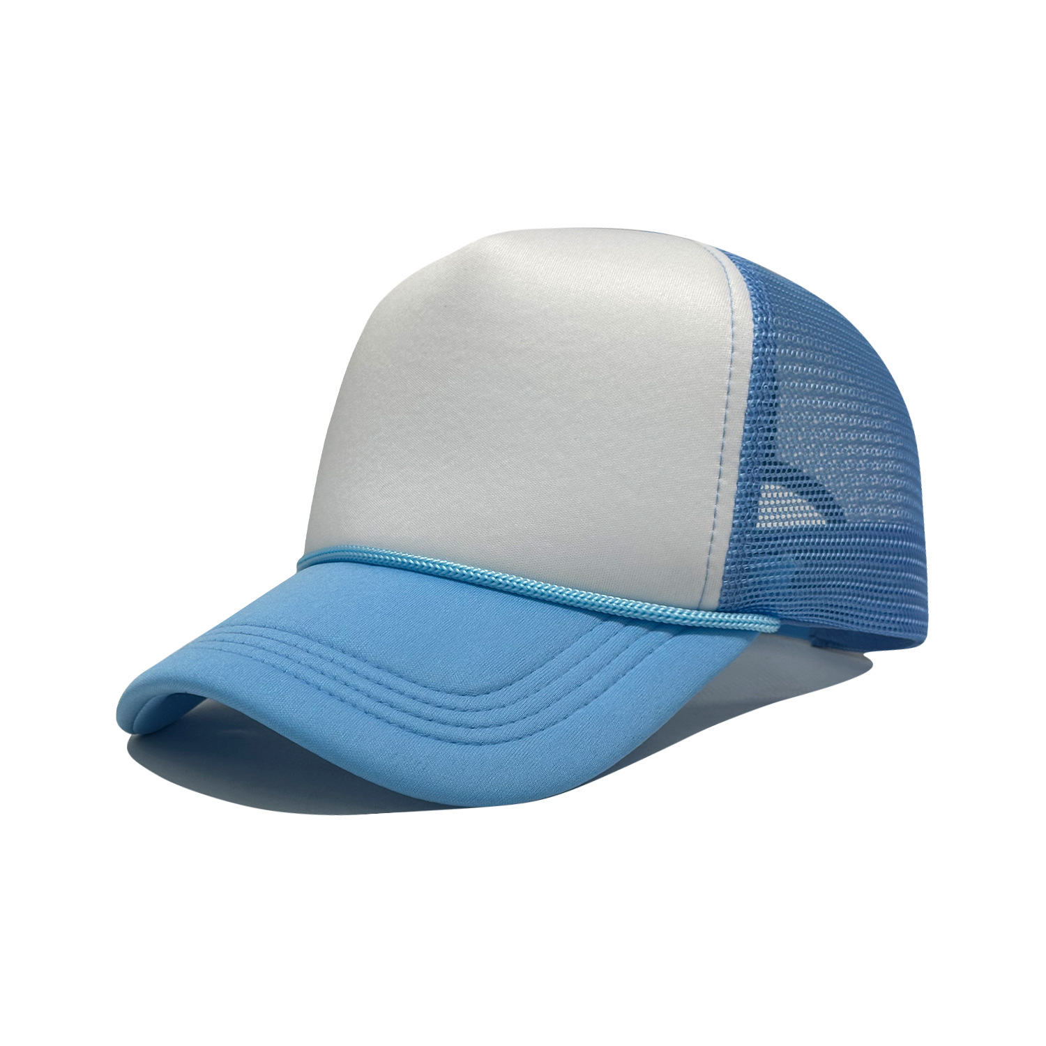 Custom Embroidered Foam Trucker Cap - High Quality Mesh Back Hat 