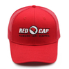 Wholesale Custom Embroidered Red Mesh Trucker Cap - Men Sports Headwear