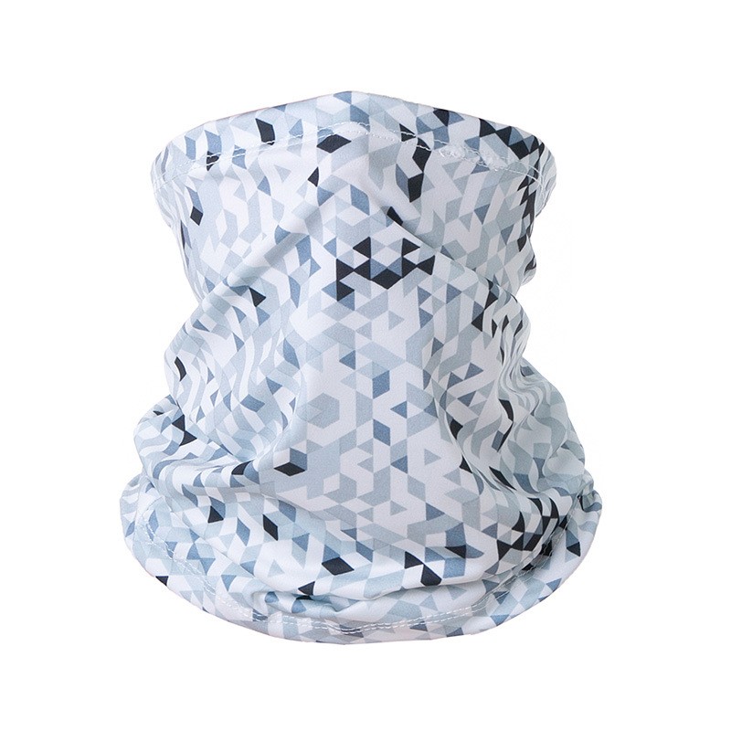 Lightweight Camouflage Face Cover Multifunctional Camo Neck Warmer for Cycling & Running