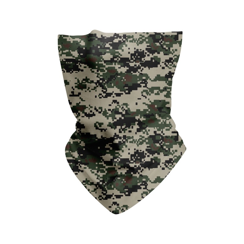 Fashion Print Soft Polyester Seamless Bandana Men Outdoor Hiking Fishing Neck Gaiter