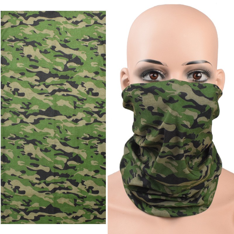 Wholesale Unisex Outdoor Camouflage Tube Scarf -Multi-Use Camo Neck Gaiter