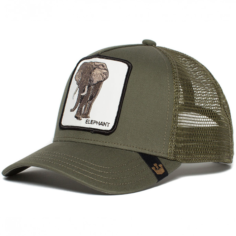 Custom Vintage Patch Trucker Hat | Wholesale Adjustable Mesh Caps