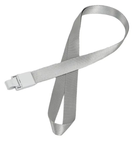 15mm Yellow Lanyard with Plastic Safety Buckle