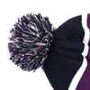 Custom Embroidery Logo Unisex Knit Football Beanie Acrylic Warm Hat Cap