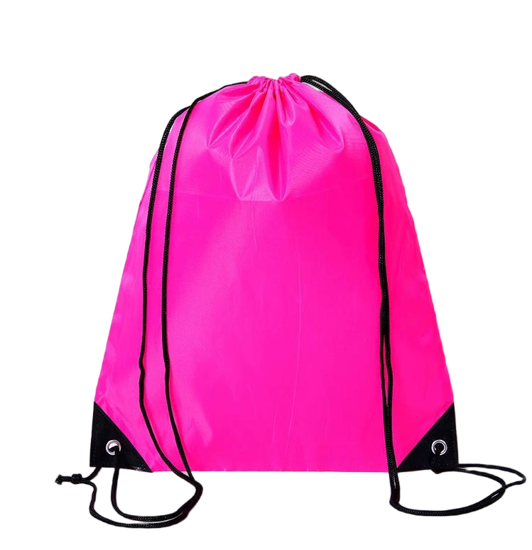 Custom Bulk Polyester Drawstring Bag Custom Logo Printed Sports Sack Pack