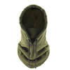 Adjustable Drawstring Fleece Hooded Balaclava – Custom Logo Winter Neck Gaiter for Skiing, Hiking & Cycling 