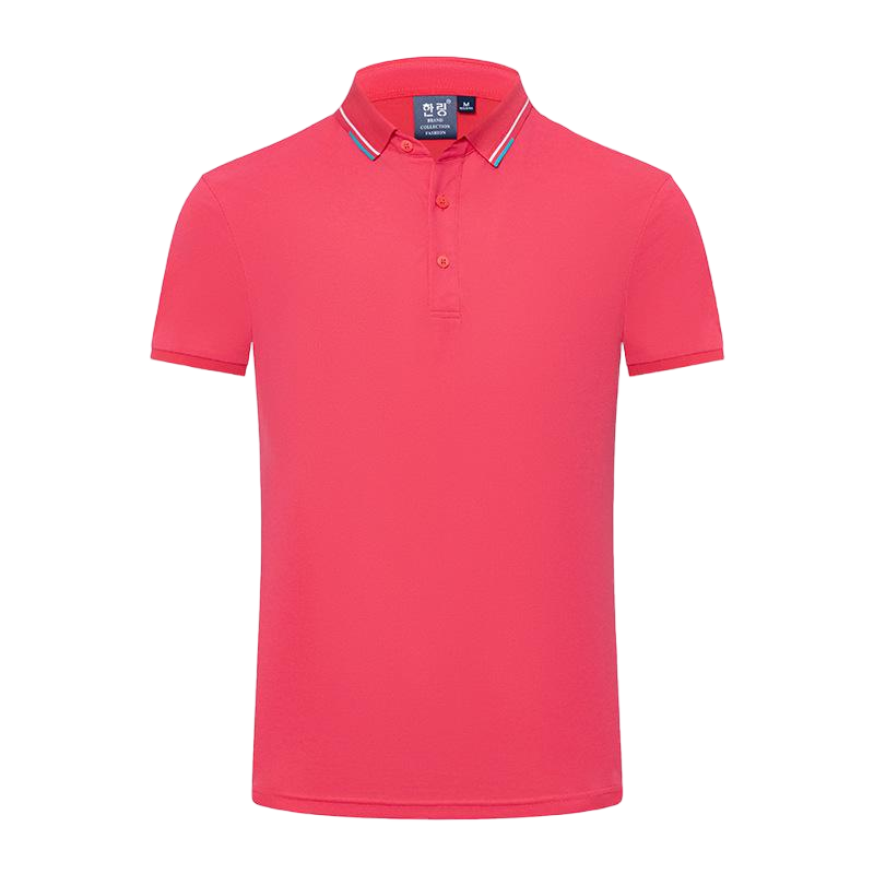 Custom Embroidered Men's Polo Shirt – Short Sleeve Business Casual Polo for Wholesale Bulk Orders