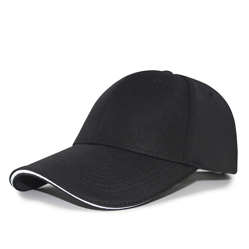 Unisex Solid Color Ottoman 6-Panel Adjustable Baseball Caps – Wholesale In-Stock Supply