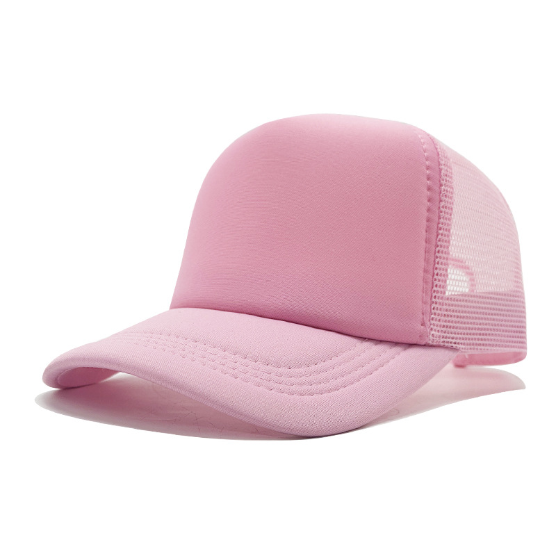 Men Classic Polyester Foam 5-Panel Trucker Hats - Wholesale Mesh Baseball Caps